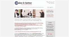 Desktop Screenshot of bewerbung-training.de